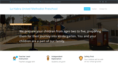 Desktop Screenshot of lahabrapreschool.org